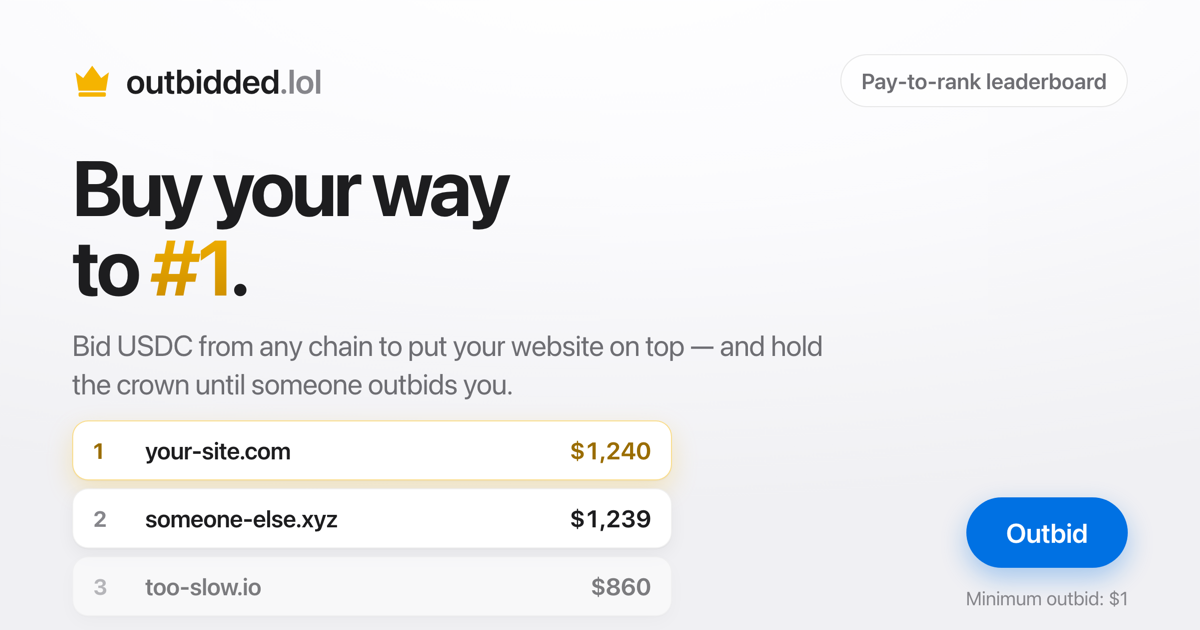 outbidded.lol Open Graph preview
